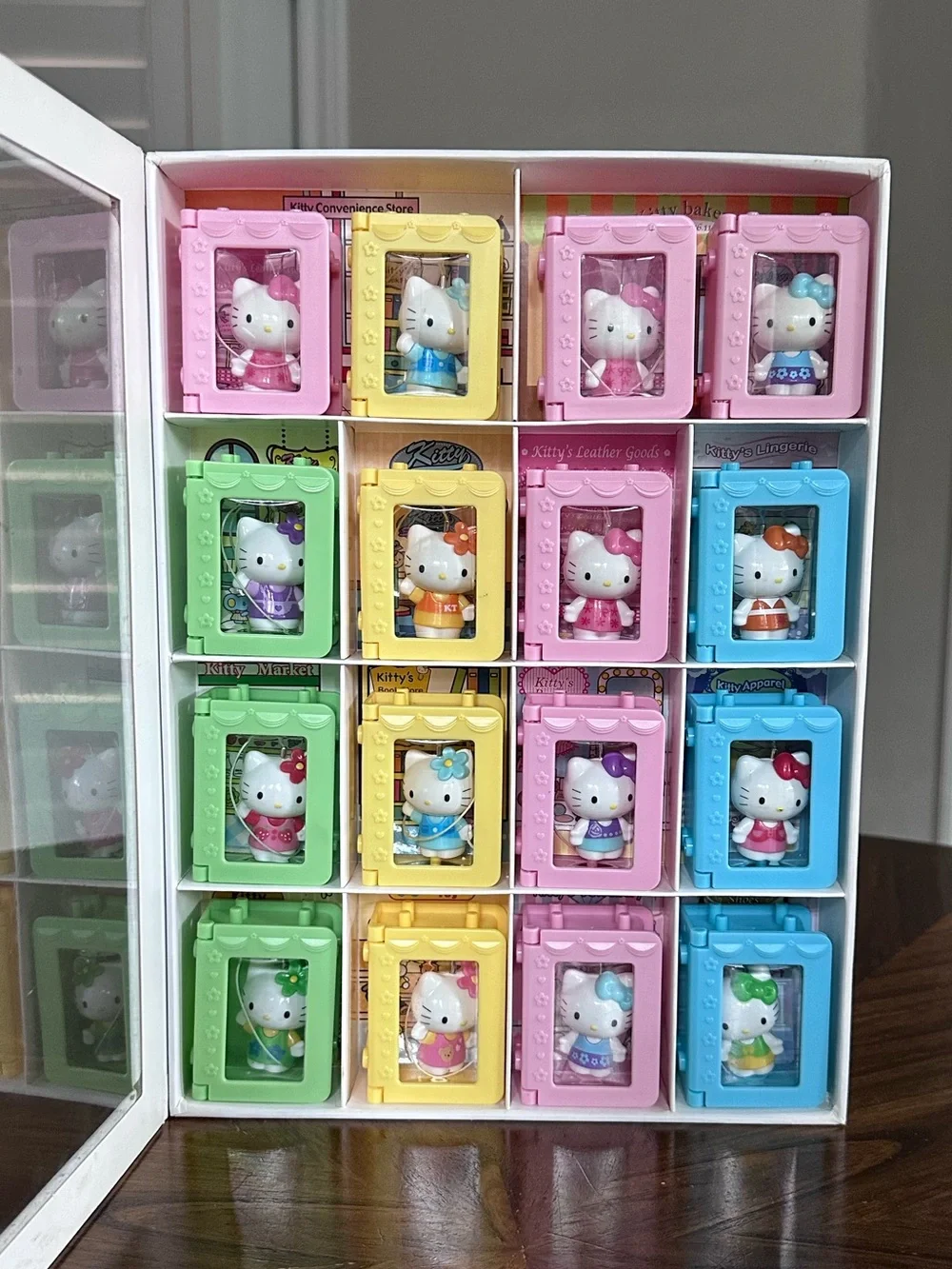 Hello Kitty Small Pet Carriers Set - Pink, Yellow, Green, Blue
